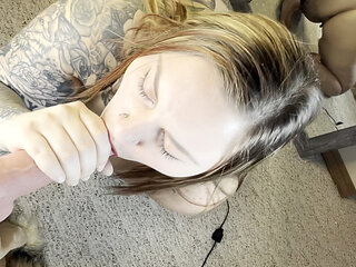 POV: Blowjob with Facial and Dirty Talk