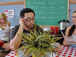 Fetching Melissa Jacobs and Angie Savage at teen (18+) smut