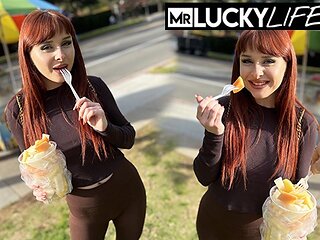 Mr Lucky Life featuring Odette Fox's babe xxx