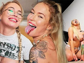 Huge Cumshot Compilation - Busty Blonde Edition