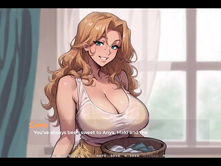 My New Girlfriend Taboo Hentai Game Ep.39 Naughty Laundry Fantasy with Step Mom!