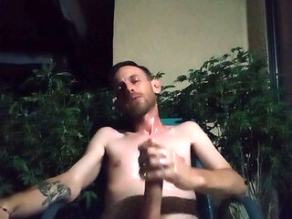 Late Night Oiled up Masturbation Edging Cum Denial Need JOI My Back Yard Neighbors Close by