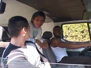 Young guy picked up from the street fucked by BBC