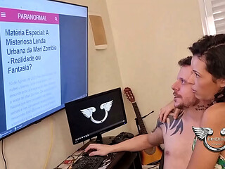 PREVIA- Especial de Hallowen - casal invoca um demonio e acabam transando com ela