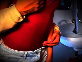 Oun Kitty And I Try New Place In WC She Tell me Turn Off Light New Feeling Chill Chill (04 Apr 2026)