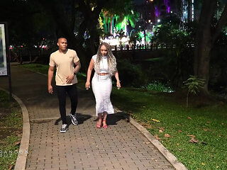 BBC Offers Money to a Woman on the Street to Make a Porn Video - Brandon Cruz & Kataleya Gil