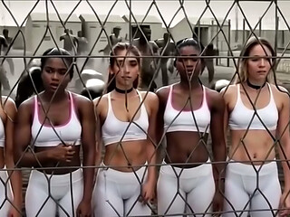 HERE! 7 NAUGHTY girls caught and STRETCHED by the African army! BBC (help!) They went to spy and got caught [AI Generated]