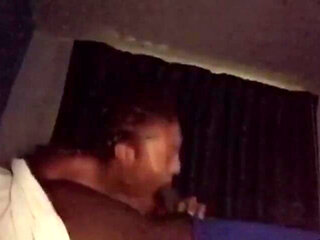 Ebony Big Ass Booty Love Deepthoat Beg to Get a Good Throat Training with Stepdaddy BBC Sloppy Blowjob