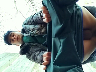 Bareback Quickie and Cum Inside Twink