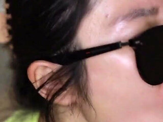 Real Amateur Asian POV Blowjob with Facial Cumshot in Mouth - Meimeixxx - 4K Asmr Headphones - Wmaf