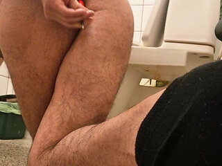 My ass is trying to take that tool inside but oh its too tight i cant push more inside it hurts