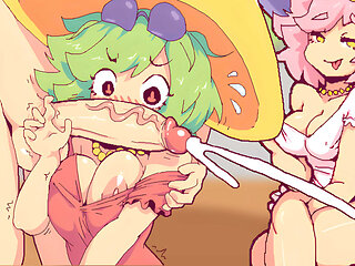 GETTING FASTER AND FASTER WHILE FUCKING CUSTOMERS! - Futanari di Funghi (Ft. Gumi)