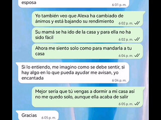 Hot Chat with My Stepdaughter's Friend