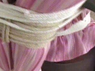Amateur blonde fucking in stockings on video