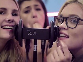 Brooklyn Gray, Katie Kush & Natalie Knight Sexy ASMR