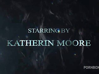 The beautiful Katherine Moore returns in a very hot one-on-one