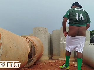 Coming Back From the Game All Sweaty I Got Excited and Had to Cum