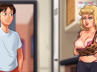 Cum on tits, very rough, best sex