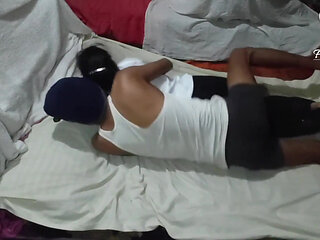 Desi Girl Friend Masti on the Bed