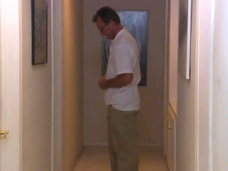 A hot slut takes a big solid cock