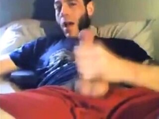 Daddy Shoots 10 Loads - Amateur Webcam Handjob