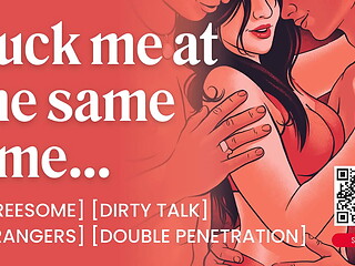 ASMR Audio Porn: Threesome MMF with Strangers in an Open Relationship &ndash_ DP, Anal Sex &amp_ Dirty Talk &ndash_ Erotic Audio