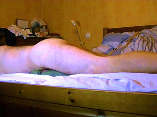 Naked Bed Hump Masurbation