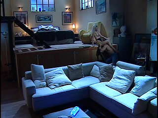 Blonde Sluts Licks and Suck a Huge Hard Cock and Gets Fucked