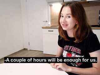 Anna Sibster Russian Teen Roommate Roleplay - POV Creampie Sex Accident