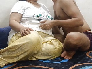 Desi BBW Chubby Bhabhi Sitting on Face and Getting Fucked in Doggy Style