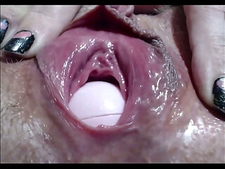 Close up object insertion fetish video compilation big clit pussy