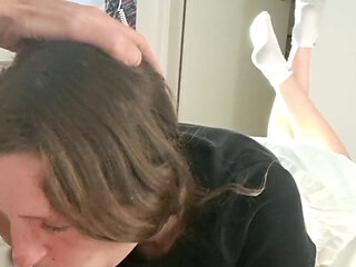 I Suck Him From Soft to 9 Inches, His Cock Is so Big!