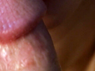 Close up Asian MILF POV Blowjob with Huge Oral Creampie