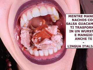 While I Eat Nachos with Guacamole Sauce, I Turn You Into a Frankfurter and I Eat You Too