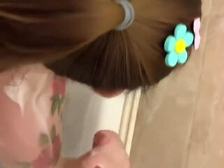 Sucking While Bathing