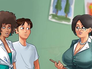 MissKitty2K's summertime saga reimagined - grades compete in a wild three-way