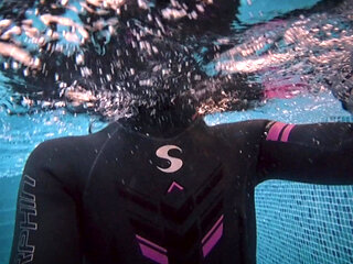 Underwater Giantess Hunts & Claims Her Tiny Prey