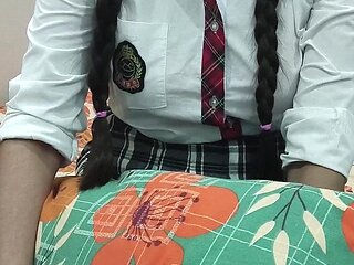 School Girl Fucked Hard - Hindi Desi Porn with Audio