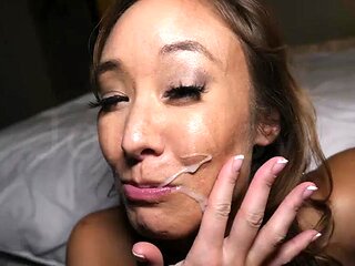 INTERRACIAL PORN VIDEO.. KOREAN AND WHITE CHRISTY LOVE FUCKS THE METROSEXUAL TSTYLES