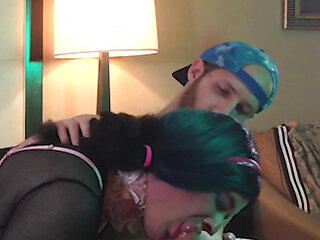 Hot TS Kelsey Masters Deepthroating Big Cock - Compilation 7