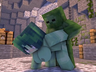 Go Deep in the Cave (Minecraft Animation)