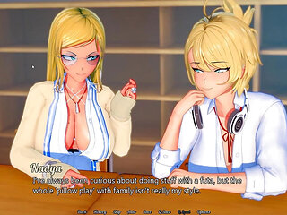 Futa Bands Hot Girl While Nala Throatfucks- Futa's World of Ntr #4