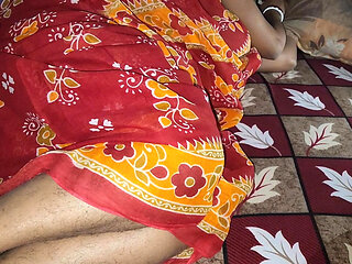 Desi Aunty Sharing bed Wet creamy Pussy Hot Sex