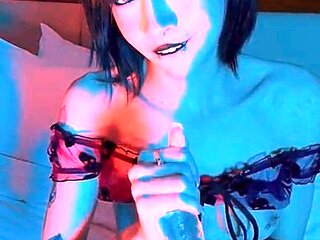 Amateur Brunette Anal Toy