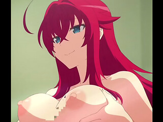 Rias Gremory Boobjob Hentai