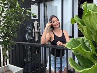 I Seduce My Married Neighbor And Invite Him Over To My House While My Cuckold Husband Is Away, He Fucks My Hairy Pussy! Liatovar