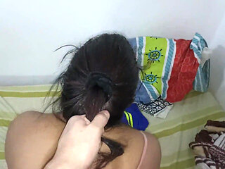 18 year old brunette big saggy tits from New York United States fucking her stepbrother's big dick para d