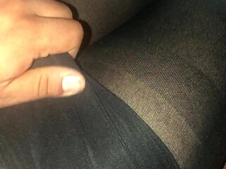 Bella trans en pantyhose