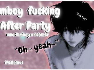 Femboy After Party [m4a] [part 1] [wet] Emo Femboy X Listener]