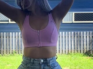 Close up view of a dude jerking off